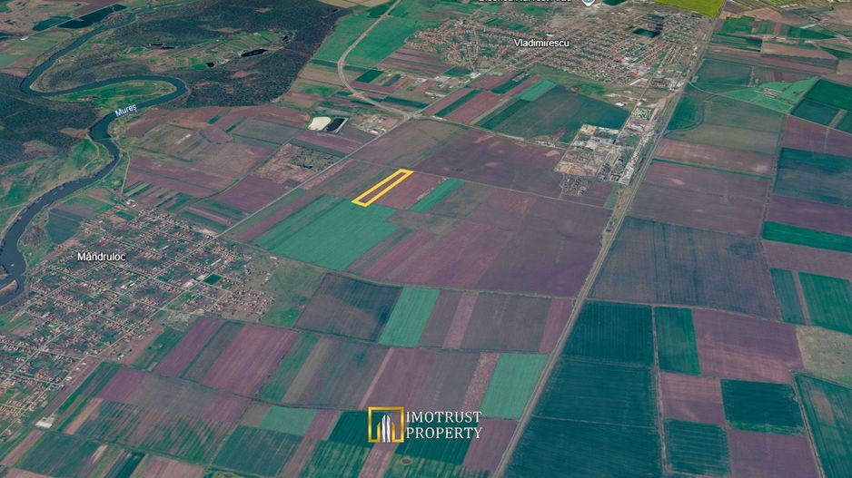 teren agricol de vanzare Vladimirescu, Arad - Poză 3