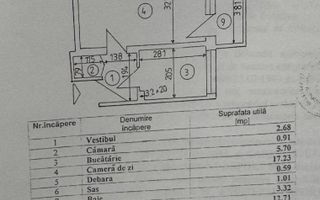 Apartament 2 camere Mihai Bravu 42-62, vedere spate, bloc izolat - Poză 17