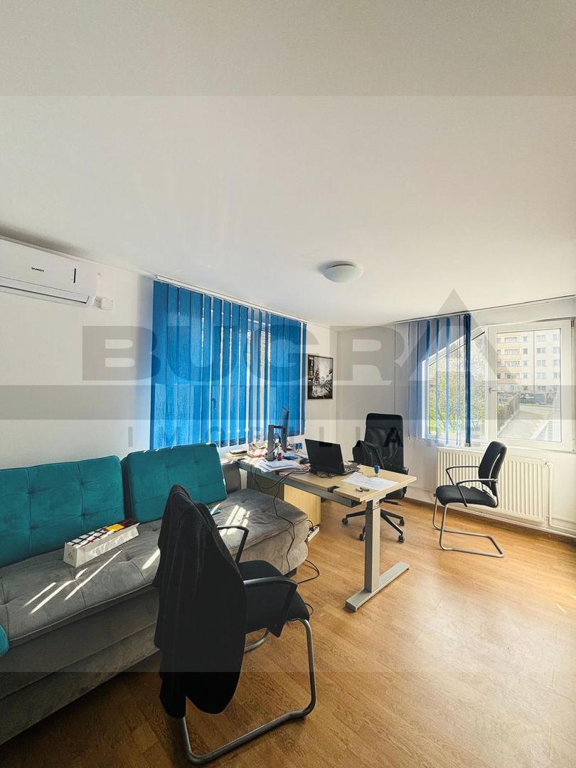 Spațiu de birouri cu 6 camere - 140 utili, 12 parcari, C. Turzii - Poză 10