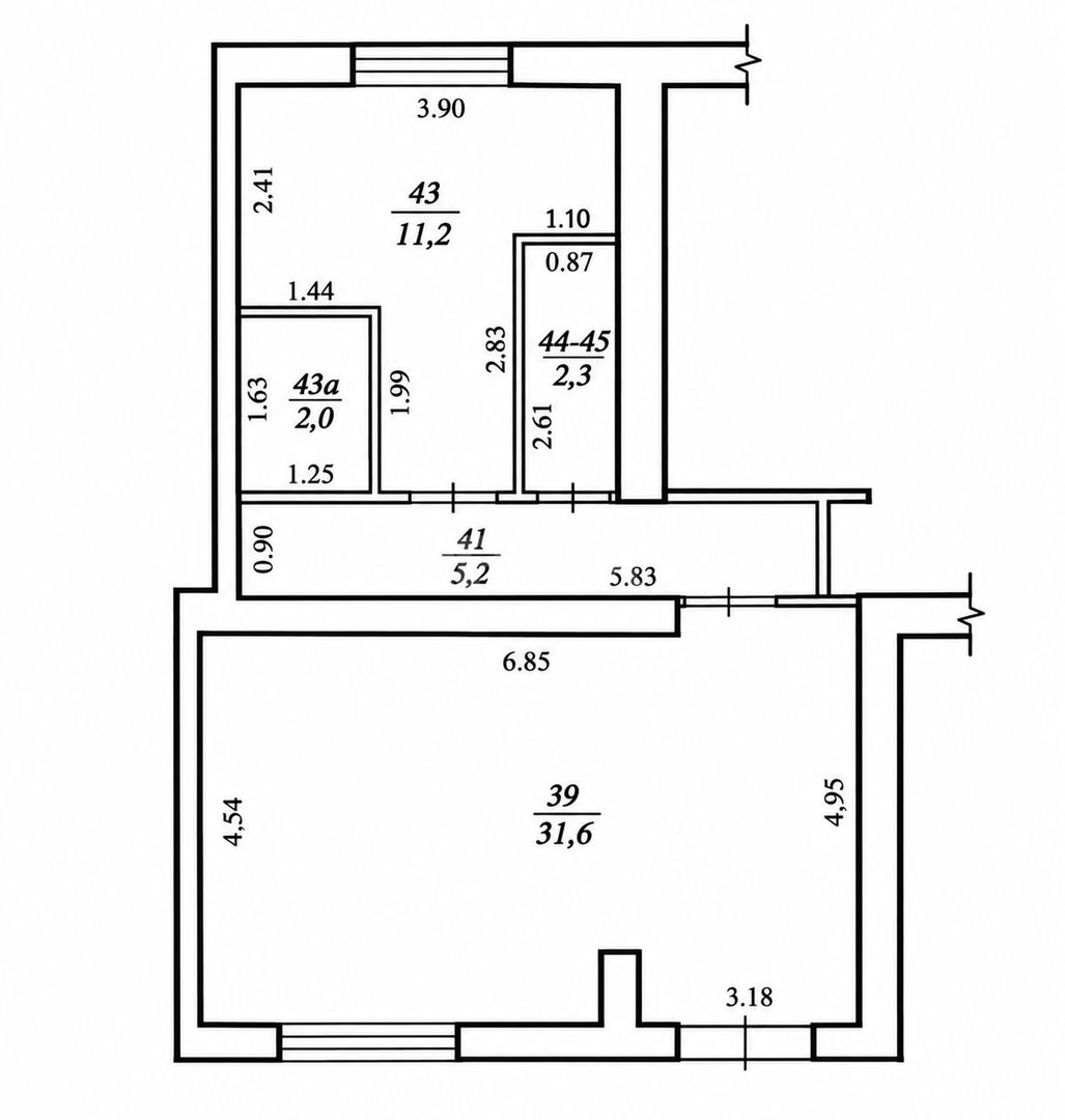 CHIRIE SPAȚIU COMERCIAL | 55 m² | RÎȘCANI | MATEI BASARAB 9/1 - Poză 7