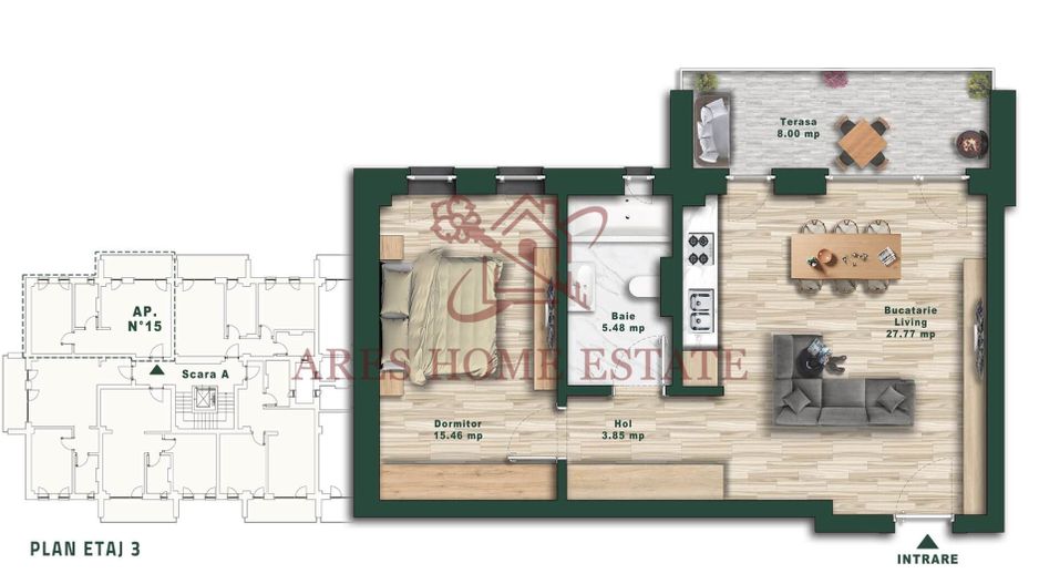 COMISION 0% - Apartamente premium – zona Torontalului - Schiță 8