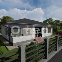 Casa la rosu 4 camere, teren 700 mp de vanzare in Ocolis - Poză 1