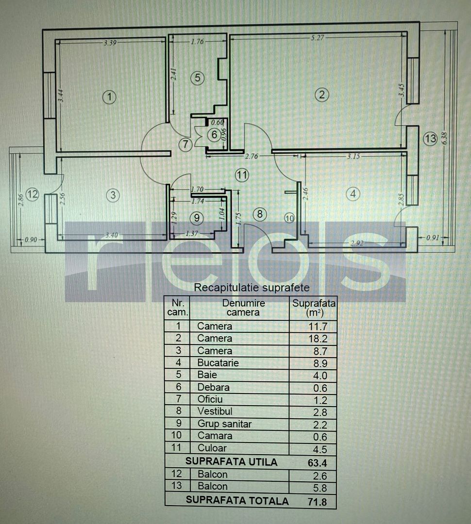 VANZARE 3 CAMERE ZONA DRISTOR - Poză 18
