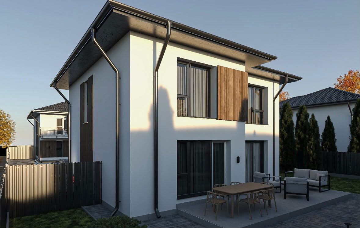 Panouri fotovoltaice! Vila construita cu etaj si spatii depozitare - Poză 6