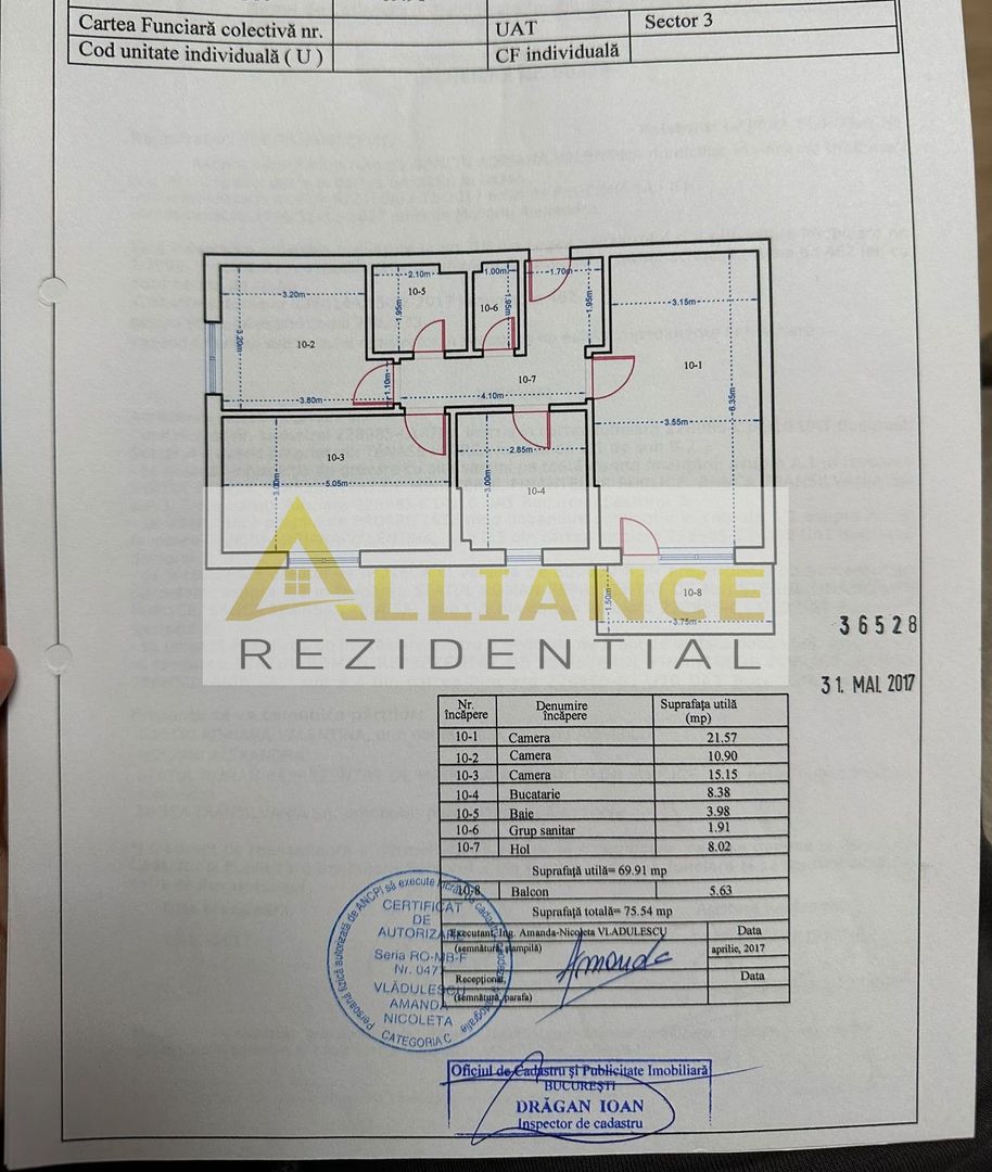 🔥 EXCLUSIVITATE | 3 CAMERE | 2 BĂI | 2 LOCURI DE PARCARE 🔥 - Poză 18