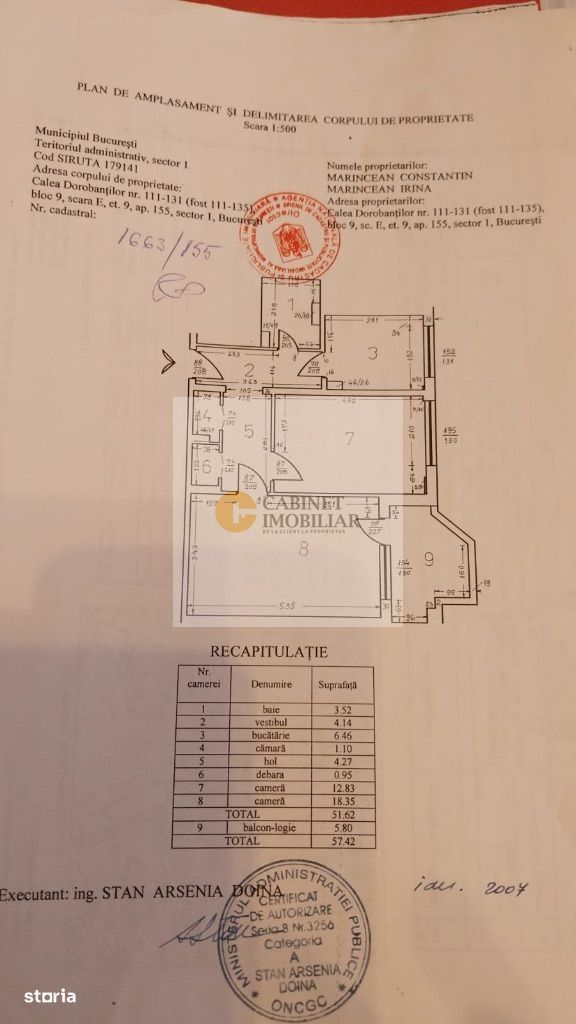 Apartament 2 camere, 58 mp, Calea Dorobanți – Locație premium! - Poză 14