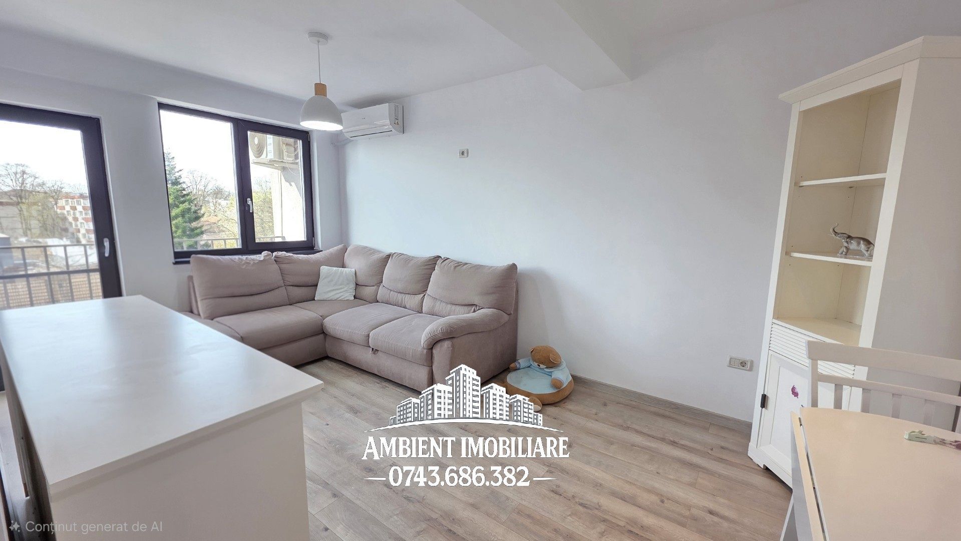 DE ÎNCHIRIAT - Apartament cu 3 camere + loc parcare, bloc NOU, zona COPOU; - Poză 3