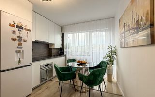 Apartament cu 2 dormitoare + living cu bucatarie open space - Poză 6
