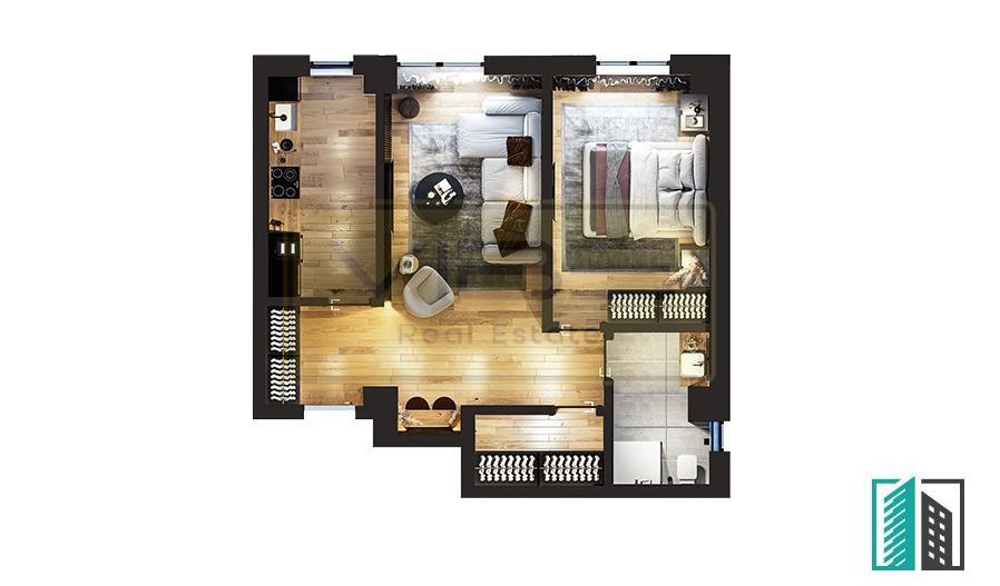 Apartament 2 camere  cu parcare Bucium - Excentric Apartaments - Poză 28