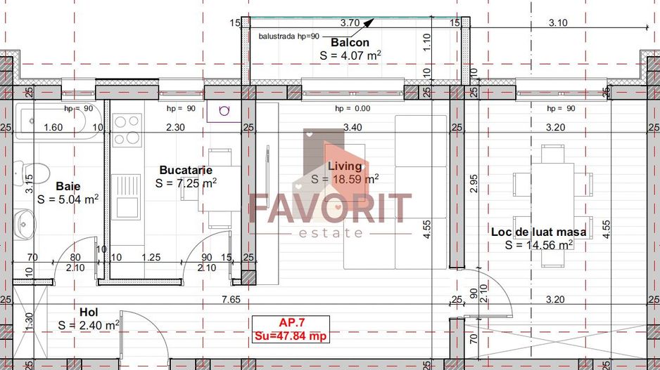 Bloc Nou. TVA 21% inclus in pret. 1 loc de parcare in CF - Schiță 10