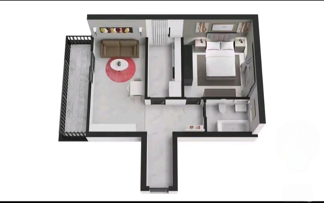 Vânzare apartament 2 camere cu parcare subterană - Poză 6