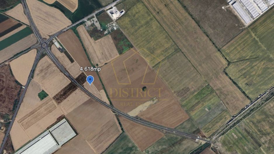 Teren intravilan pentru investitie 4.618mp  |  Sag - Poză 1