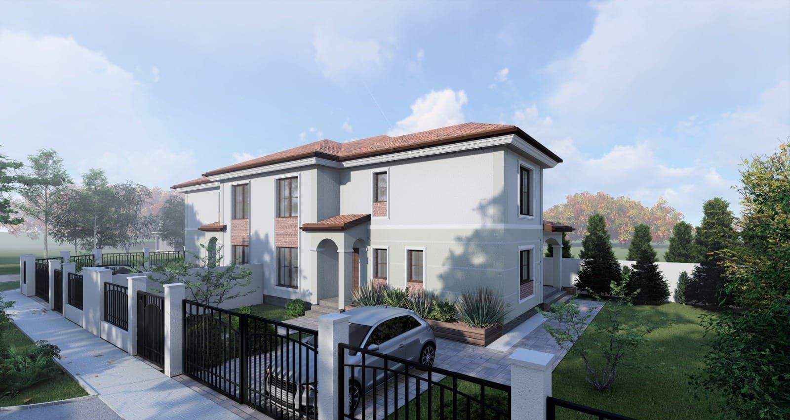 PROIECT DEOSEBIT- LOCUINTA CU 2 APARTAMENTE TIP DUPLEX - Poză 1