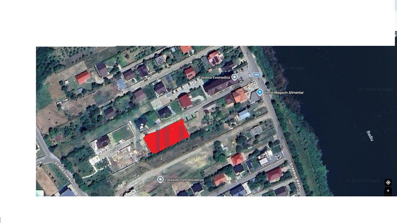 1.200 m/2 teren vedere la Lacul Rediu, sos Valea Rediului Iași - Poză 2