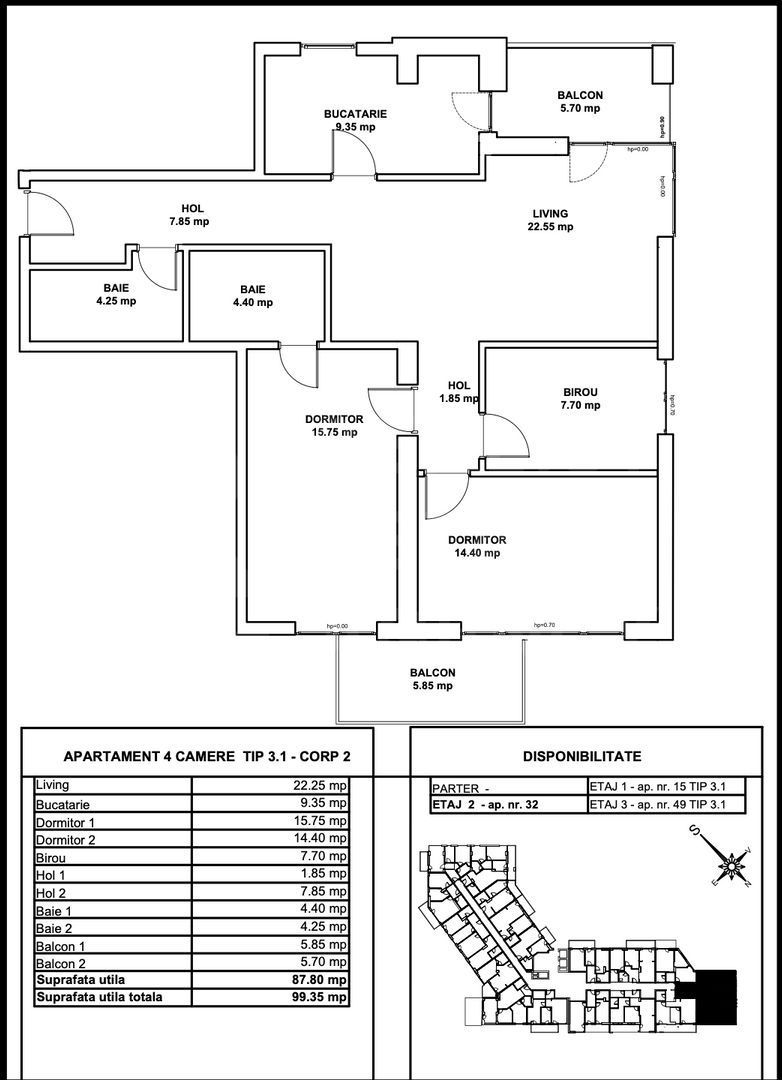 Vânzare, apartament, 4 camere, București - Poză 6
