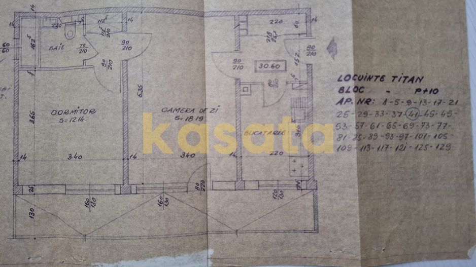 Apartament 2 Camere | Renovat | 55mp | Balcon spatios I Metrou - Schiță 19