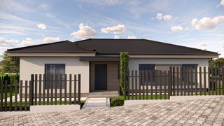 Casa semifinisata in Chinteni, 4 camere - Poză 1