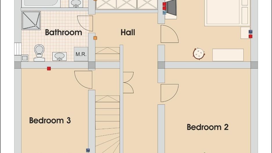 Vilă Individuală de Închiriat – Cartier Azur, 5 Camere, Terasă cu Jacuzzi, Curte 400 mp - Poză 11