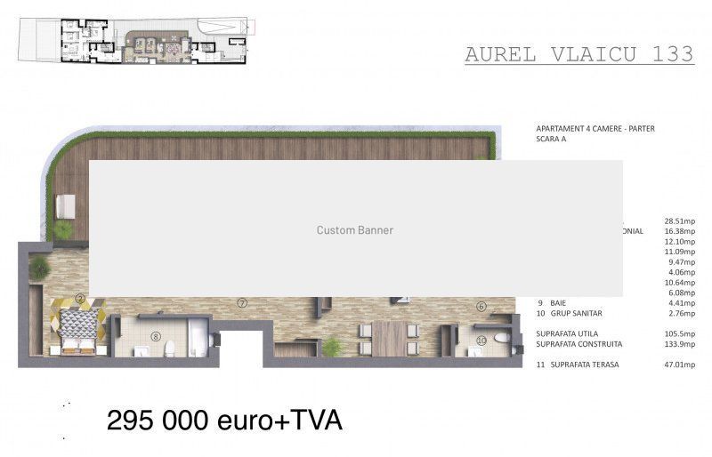 Apartament 4 camere Polona | Aurel Vlaicu  - Poză 9