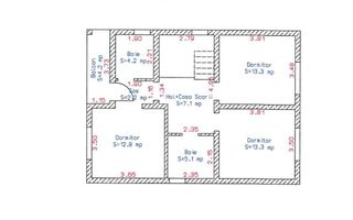 Casa premium 5 camere 120 mp utili curte 337 mp în Cisnadie - Poză 10
