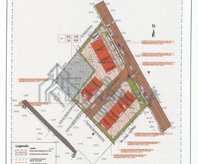 Teren intravilan Galata, 3.078 mp, PUD aprobat pentru 9 locuinte - Poză 1