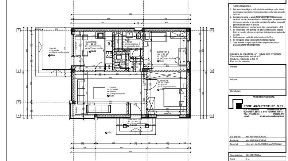 CASA INDIVIDUALA CLINCENI, 3 CAMERE, NOU, TEREN 275MP, COMISION 0% - Schiță 4
