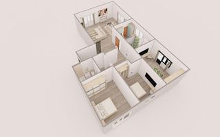 Apartament 4 camere I Nou I Decomandat I Balcon I Hipodrom - Poză 3