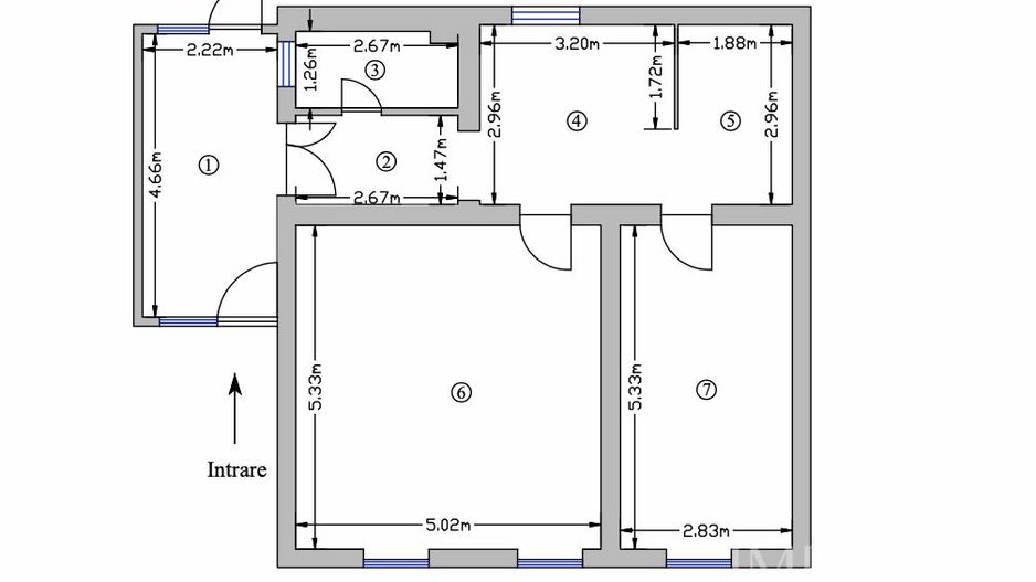 Cladire birouri ultracentrala, in Targu Mures! - Schiță 11