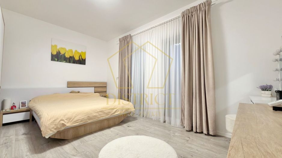 Apartament cu 3 camere mobilat si utlat, 70 mp utili, in Giroc la etajul 2. - Poză 9