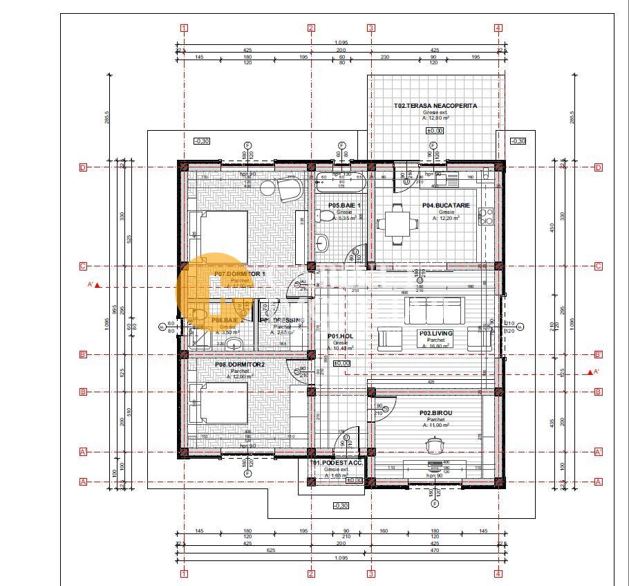 Casa invidiuala cu 4 camere si 2 bai - plan drept - PREDARE Imediata! - Poză 5