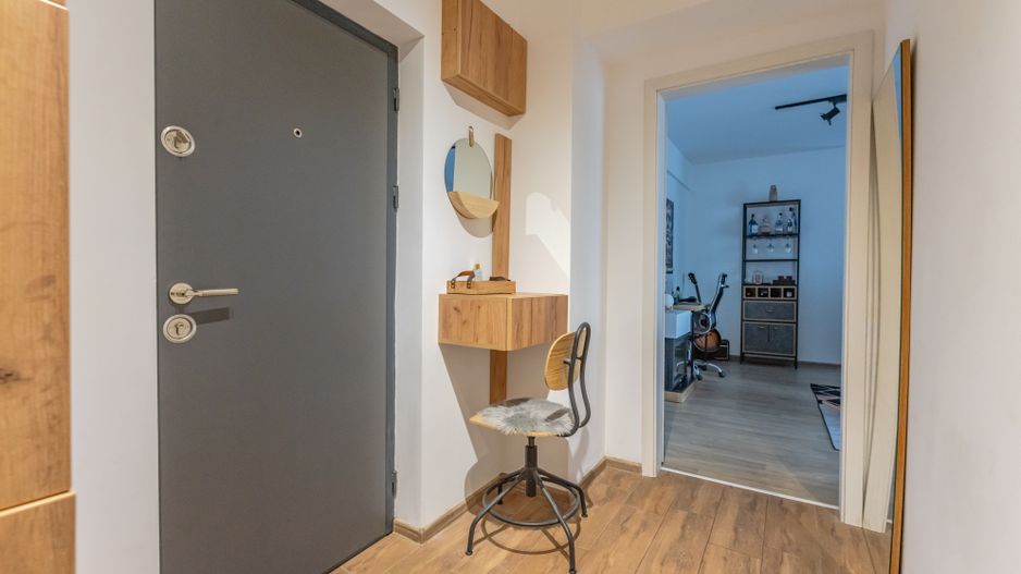 2 camere decomandat mobilat utilat cu gradina - Poză 12