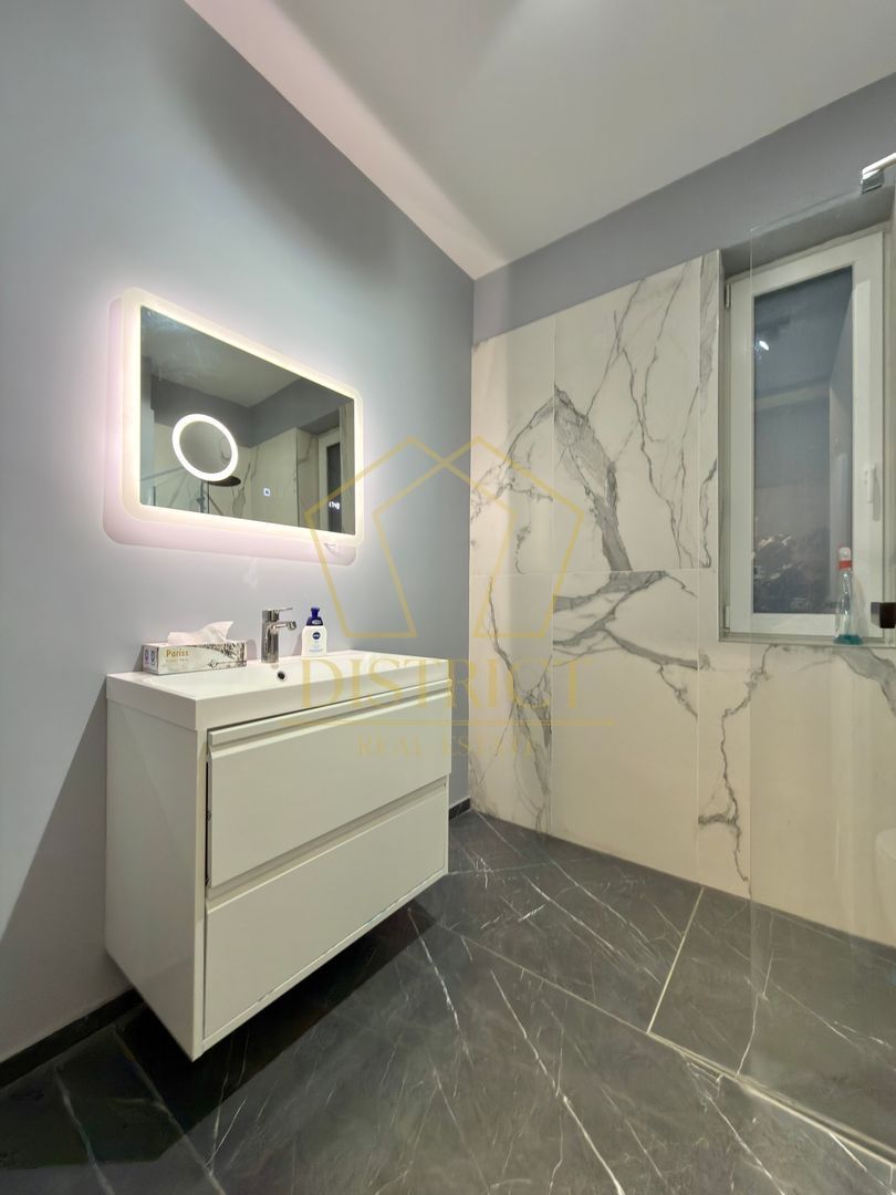 Apartament cu 2 camere mobilat si utilat cu gradina de 30mp in Braytim la asfalt - Poză 12