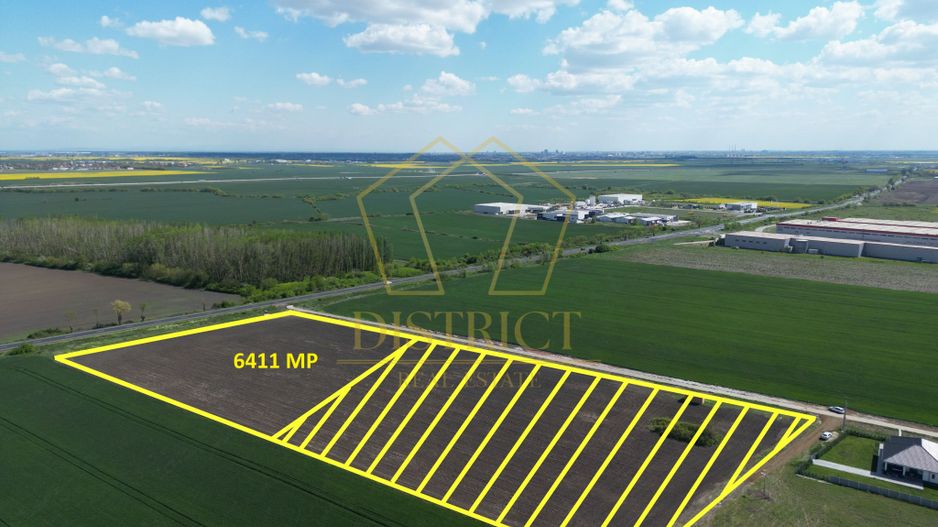 COM 0% Parcela cu deschidere la DN69, hale, servicii | Sanandrei - Poză 1