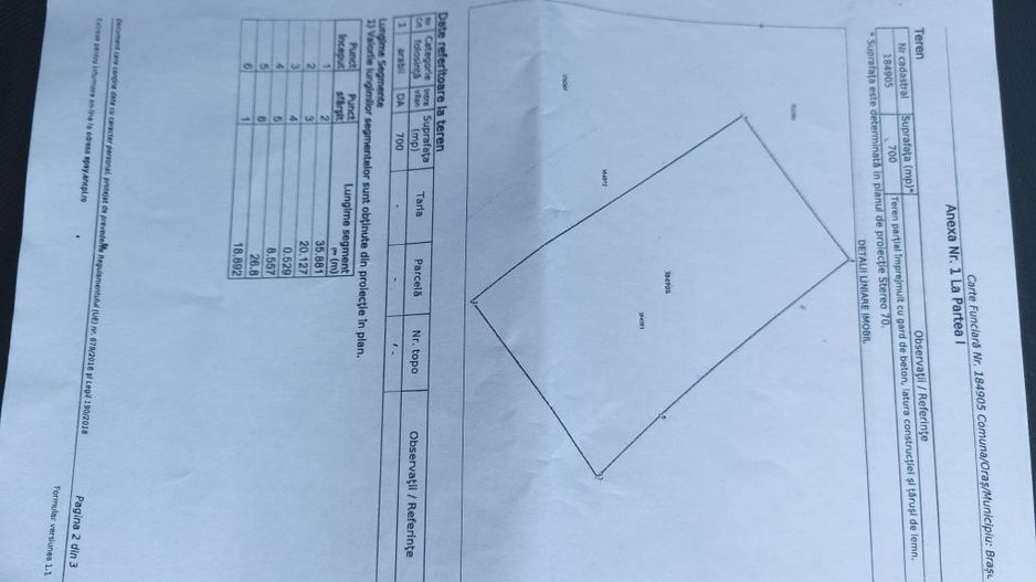 teren intravilan 700mp str. Fagurului, Stupini - Poză 8