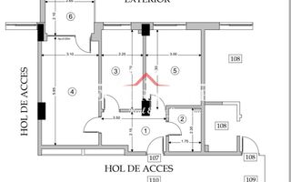 NECTORA IMOB-Apartament 2 camere, Prima Onestilor, Et.1, 57 mp, Conf.1 - Poză 12