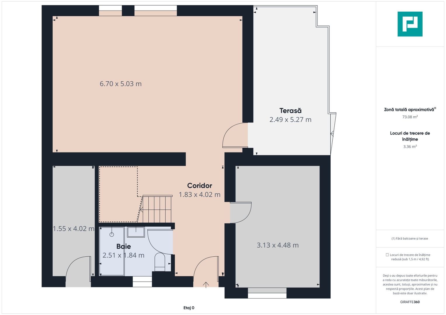 Casă tip duplex Dumbrăvița despărțit prin spațiu tehnic - Poză 19