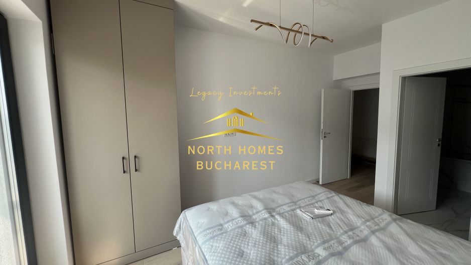 Apratament de inchiriat -3 camere-FIRST ESTATES PIPERA- 2 Balcoane + PARCARE - Poză 2