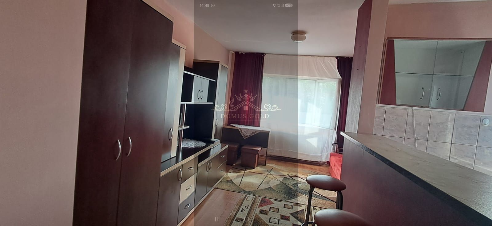 Inchiriez apartament 1 camera 27mp in Manastur . - Poză 4
