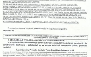 Chișoda – Terenuri ideale pentru casă sau proiect mic de apartamente P+2E - Poză 9
