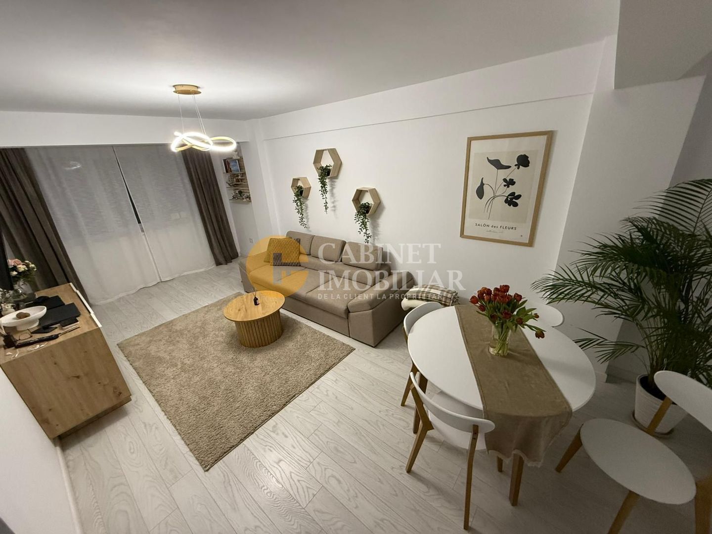 2 CAMERE DECOMANDAT--ETAJ 2--MOBILAT SI UTILAT-- CUBIC PLAZA - Poză 2