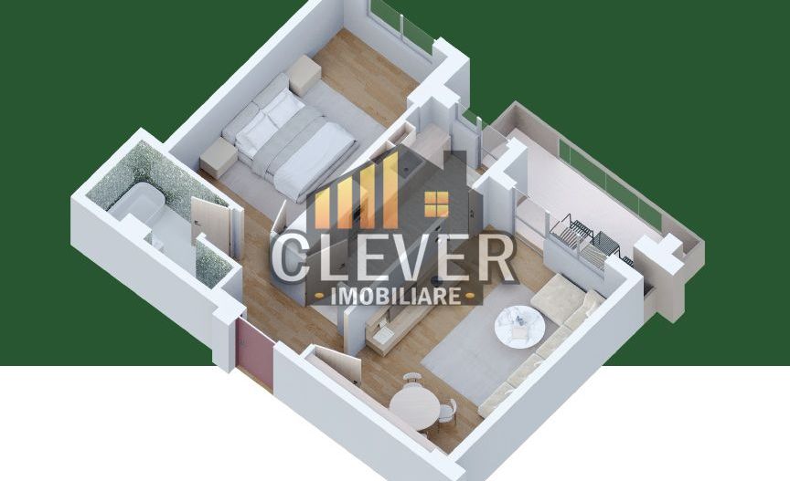 Apartament 2 camere Pallady, dormitor 15 mp - comision 0% - Poză 5