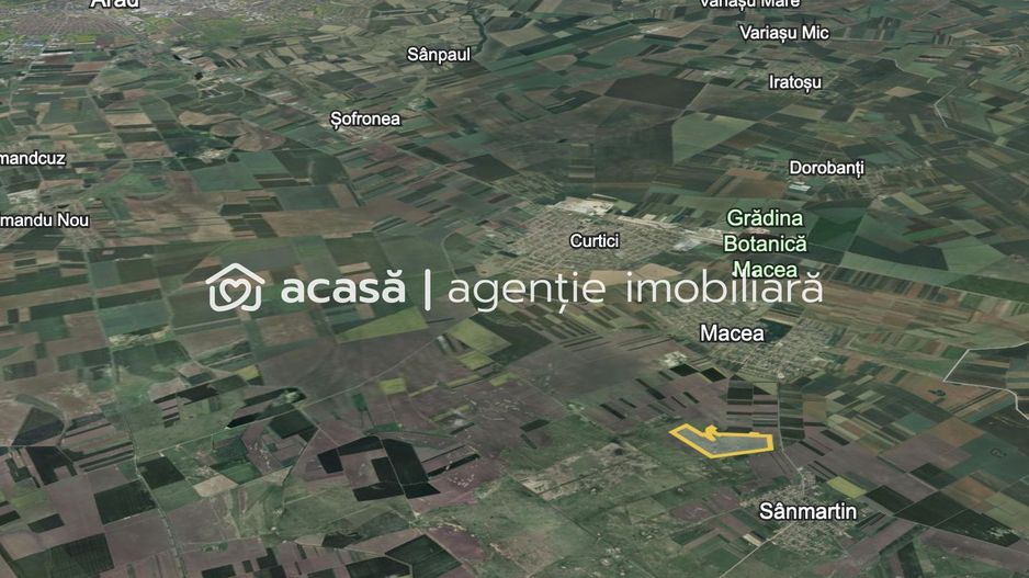 Teren 42 ha pentru parc fotovoltaic – Macea, Arad - Poză 4