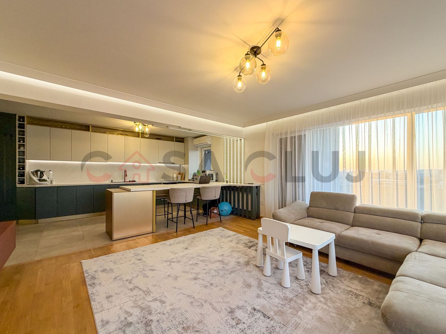 Apartament 4 camere | 101 mp utili + terasă panoramică 105 mp | Bună ziua - Poză 4