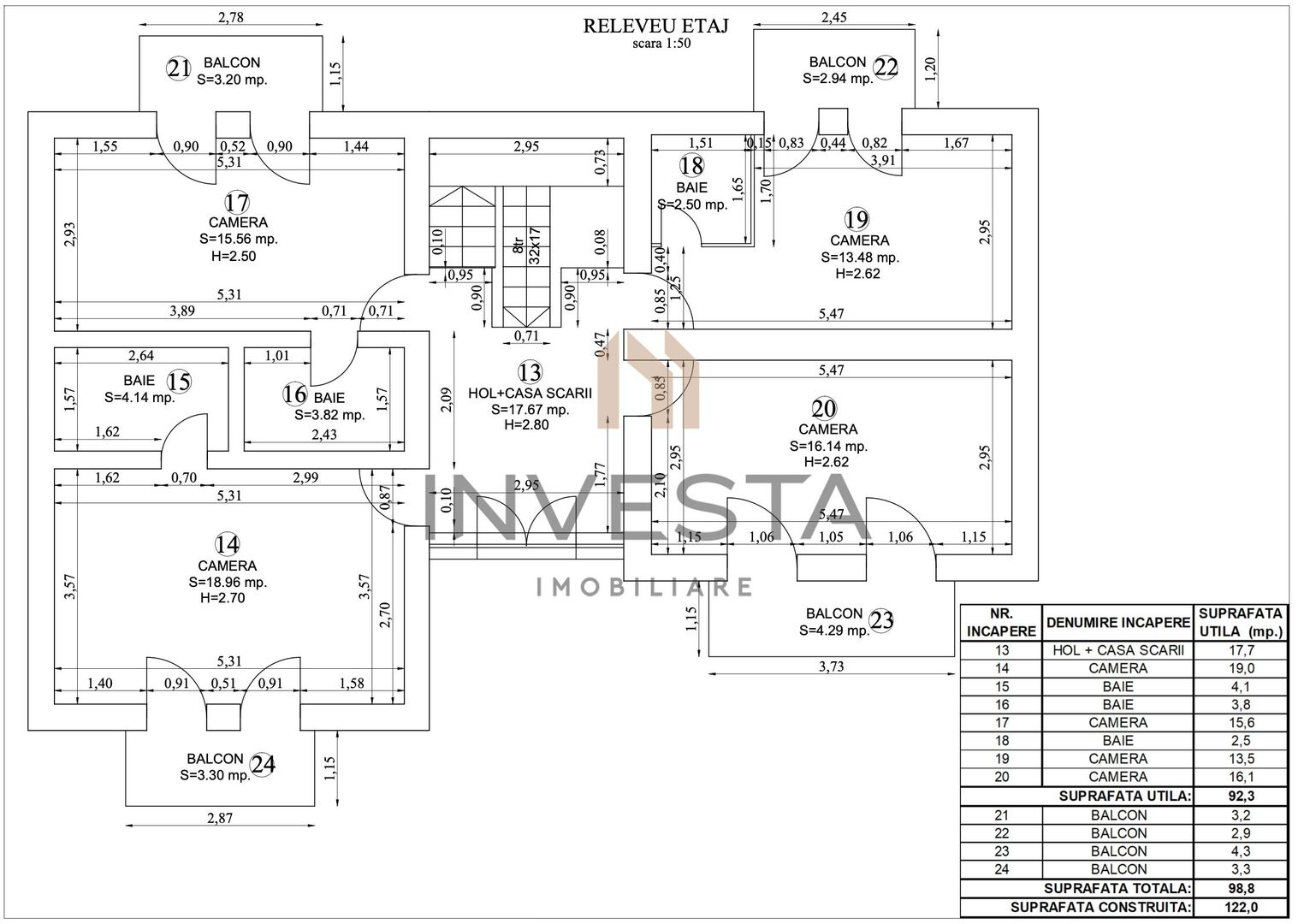 Casa individuala cu teren de 1150mp | 258mp utili | 6 camere | Europa - Schiță 19
