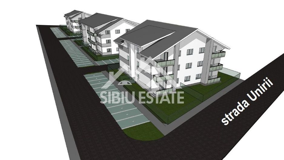 Apartament modern decomandat cu 2 camere si balcon în Șelimbăr - Poză 3