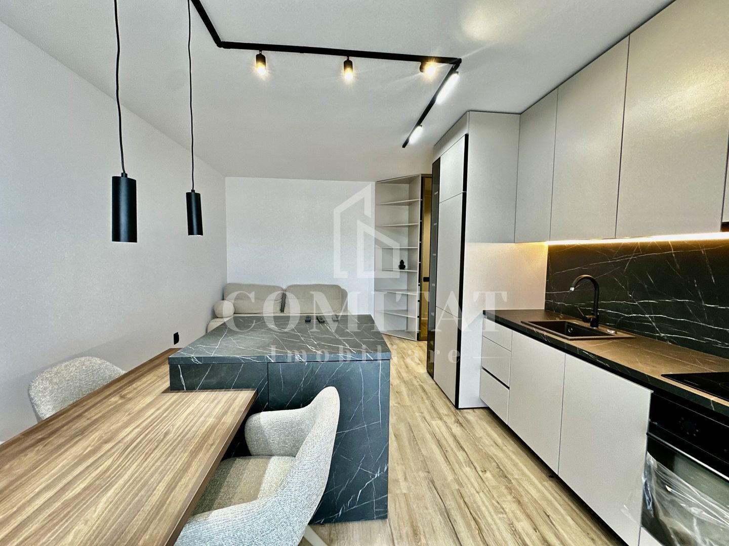 Apartament ultrafinisat | 3 camere | Terasă | Eroilor-Floresti - Poză 2