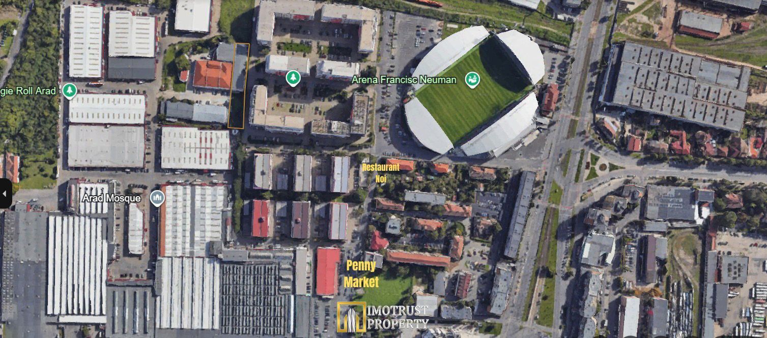 Hală industrială de închiriat 674 mp, 7 m înălțime – Arad centru - Poză 9