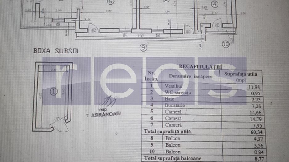VANZARE 3 CAMERE | DECOMANDAT | ZONA UNIRII-ULTRACENTRAL - Poză 14