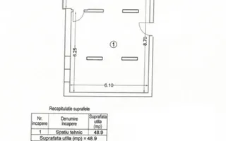 Duplex Aviatiei 790mp | Piscina pe terasa | 12 Parcari | Boxa 53mp | +Ap 2 cam - Schiță 31