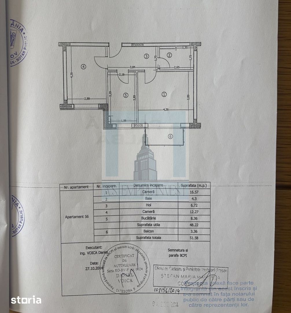 Apartament 2 camere, mobilat/utilat - zona AVANTGARDEN 3 - Poză 15